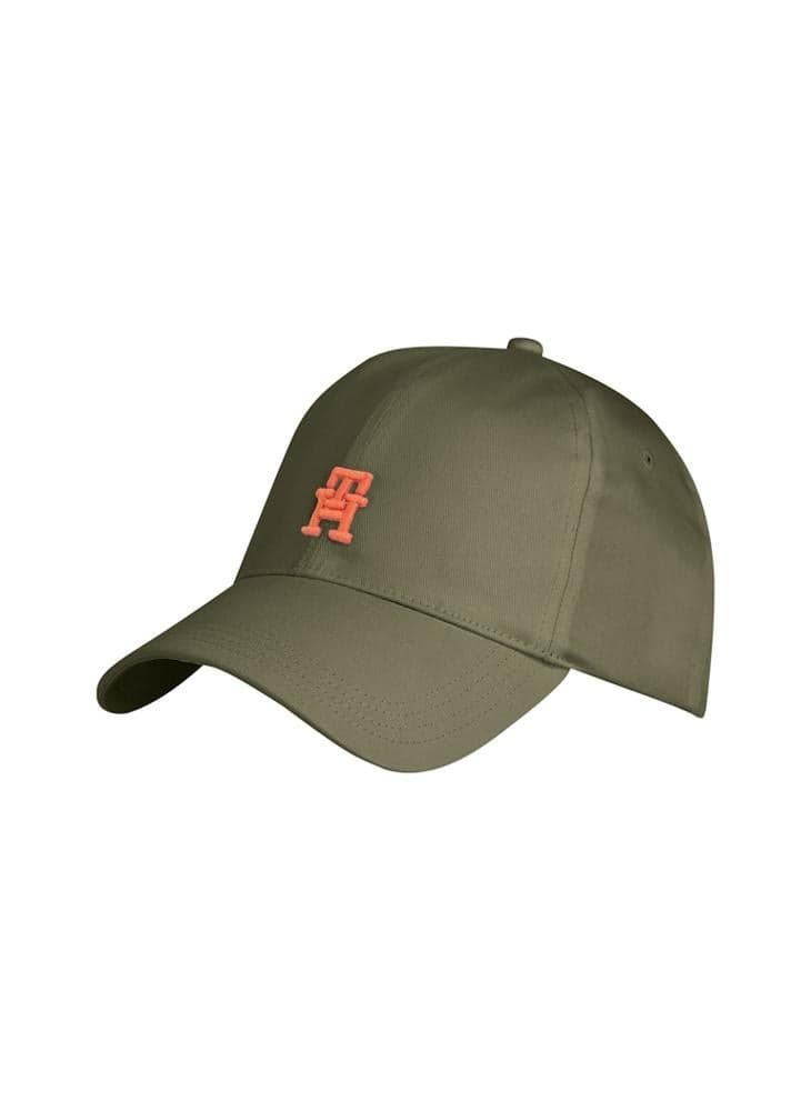 TOMMY HILFIGER Organic Cotton Curved Peak Cap - Image 1