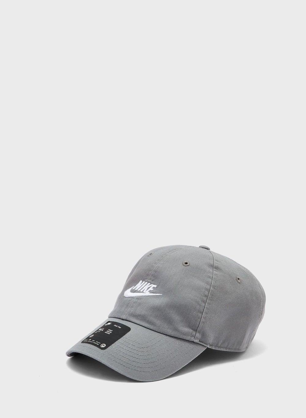 Nike Grey Woosh Club Cap - Effortless Sport Style - Image 1