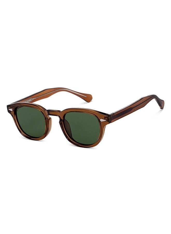 VINCENT CHASE VC S16749 Polarized Round Sunglasses – Unisex - Image 1