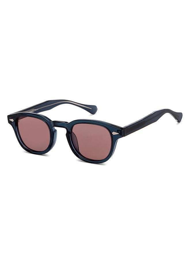 VINCENT CHASE VC S16749 Polarized Round Sunglasses - UV Protected - Image 1
