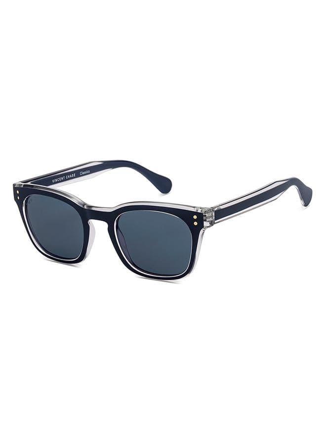 VINCENT CHASE VC S16745: Full Rim Square Polarized Sunglasses - Image 1