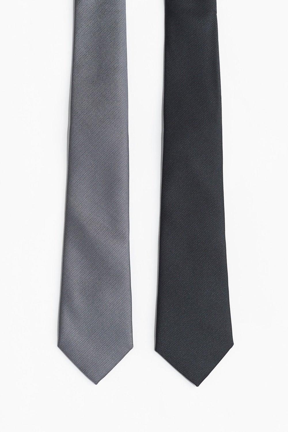 H&M 2-Pack Elegant Men's Polyester Ties - Image 1