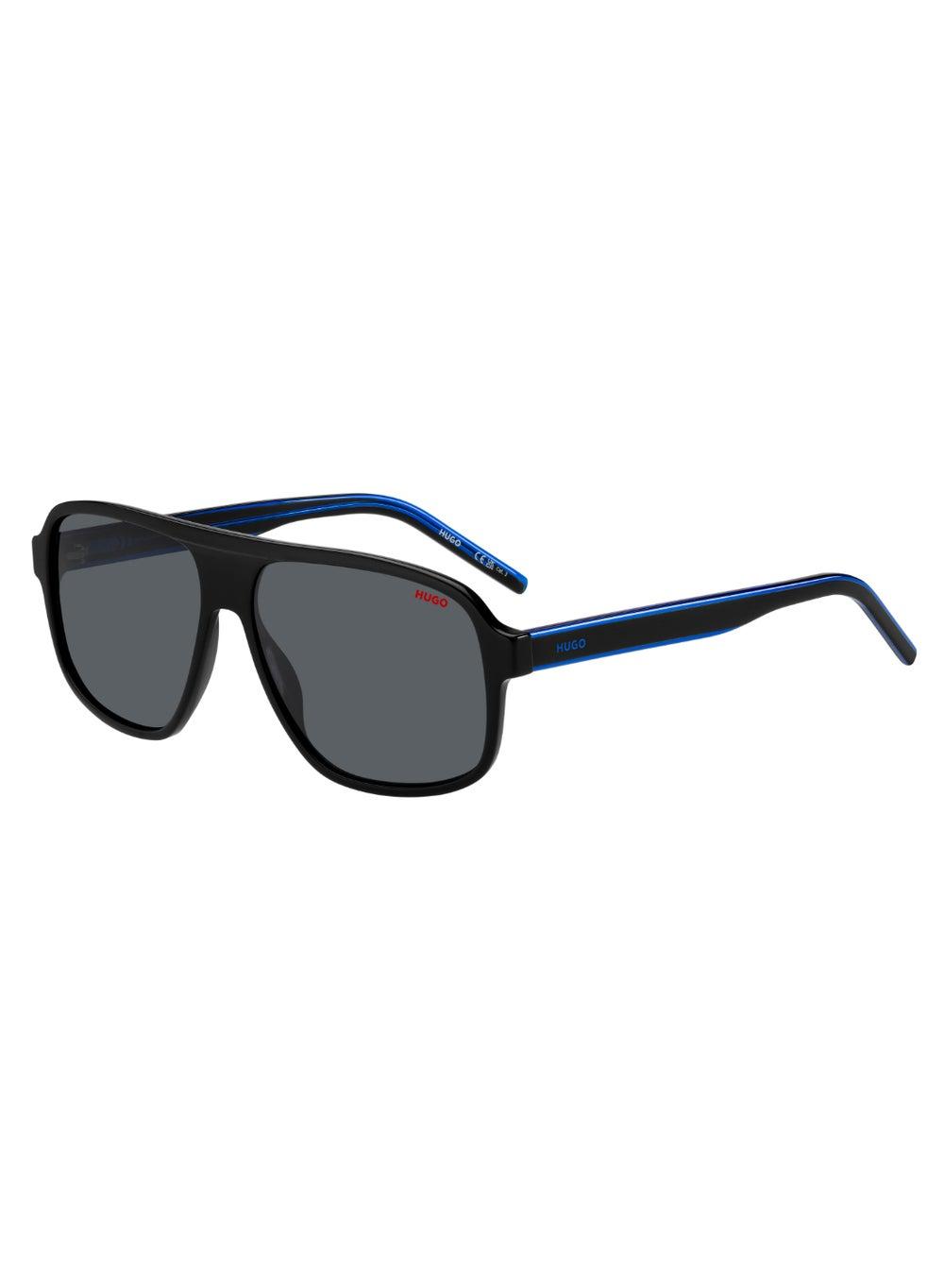 HUGO HG 1296/S Men's UV Protective Sunglasses - Black - Image 1