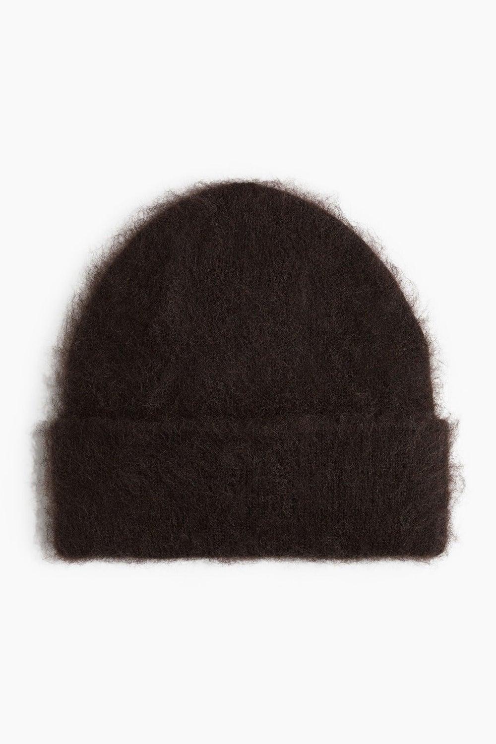 H&M Luxe Fuzzy Wool-Blend Men's Beanie: Comfort Meets Style - Image 1