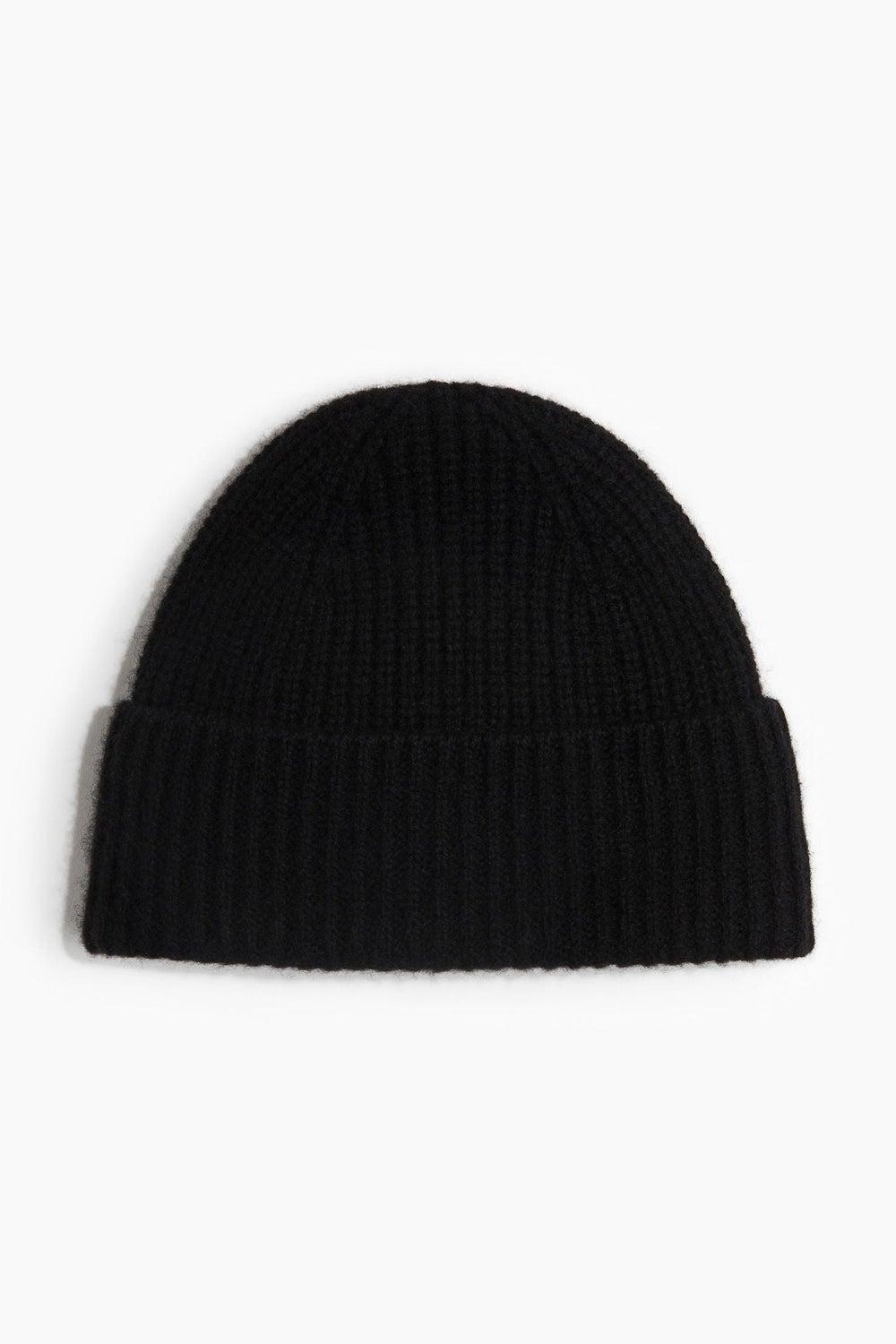 H&M Luxe Cashmere Rib-Knit Beanie for Men - Image 1