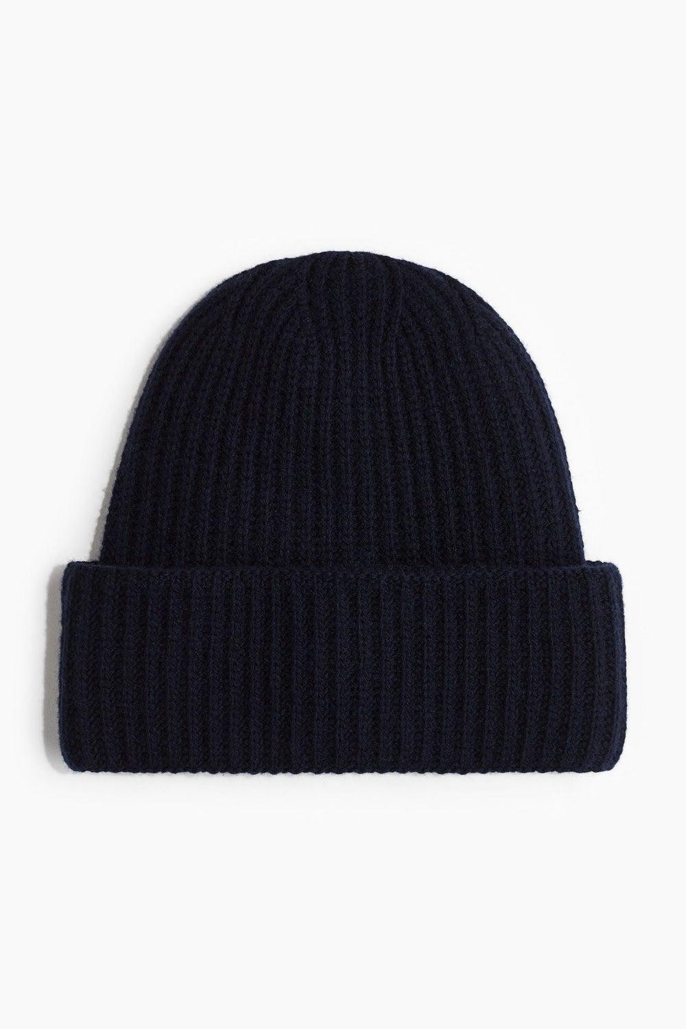 H&M Sophisticated Wool-Blend Knit Hat for Men - Image 1