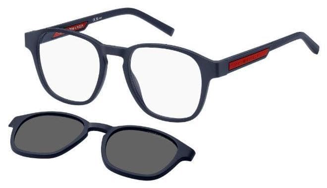 TOMMY HILFIGER TH 2085/CS Elegant Blue Sunglasses - UV Protection, 50mm Lens - Image 1