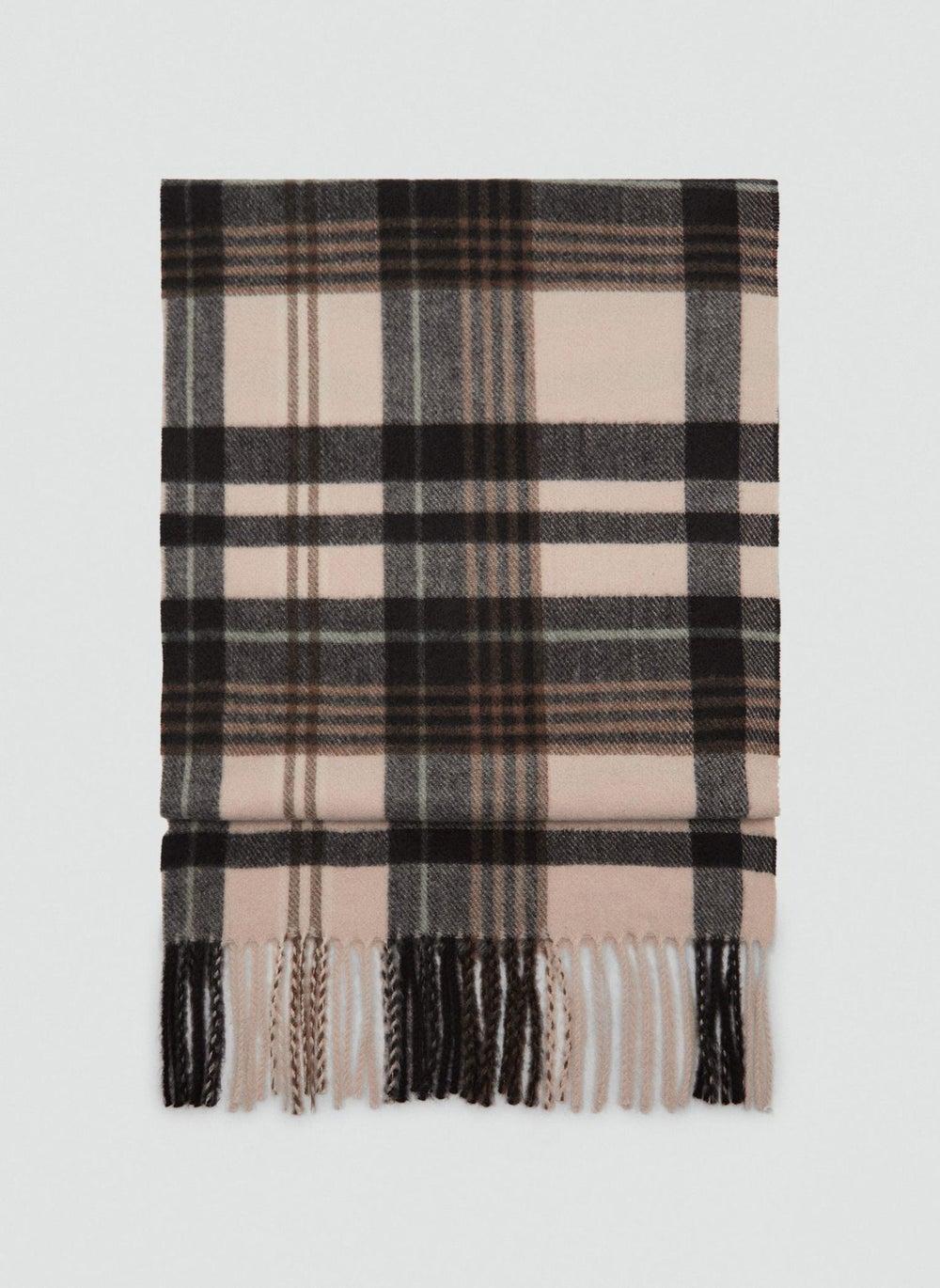 Mango Man Oxford Elegance Scarf - Timeless Men's Accessory - Image 1
