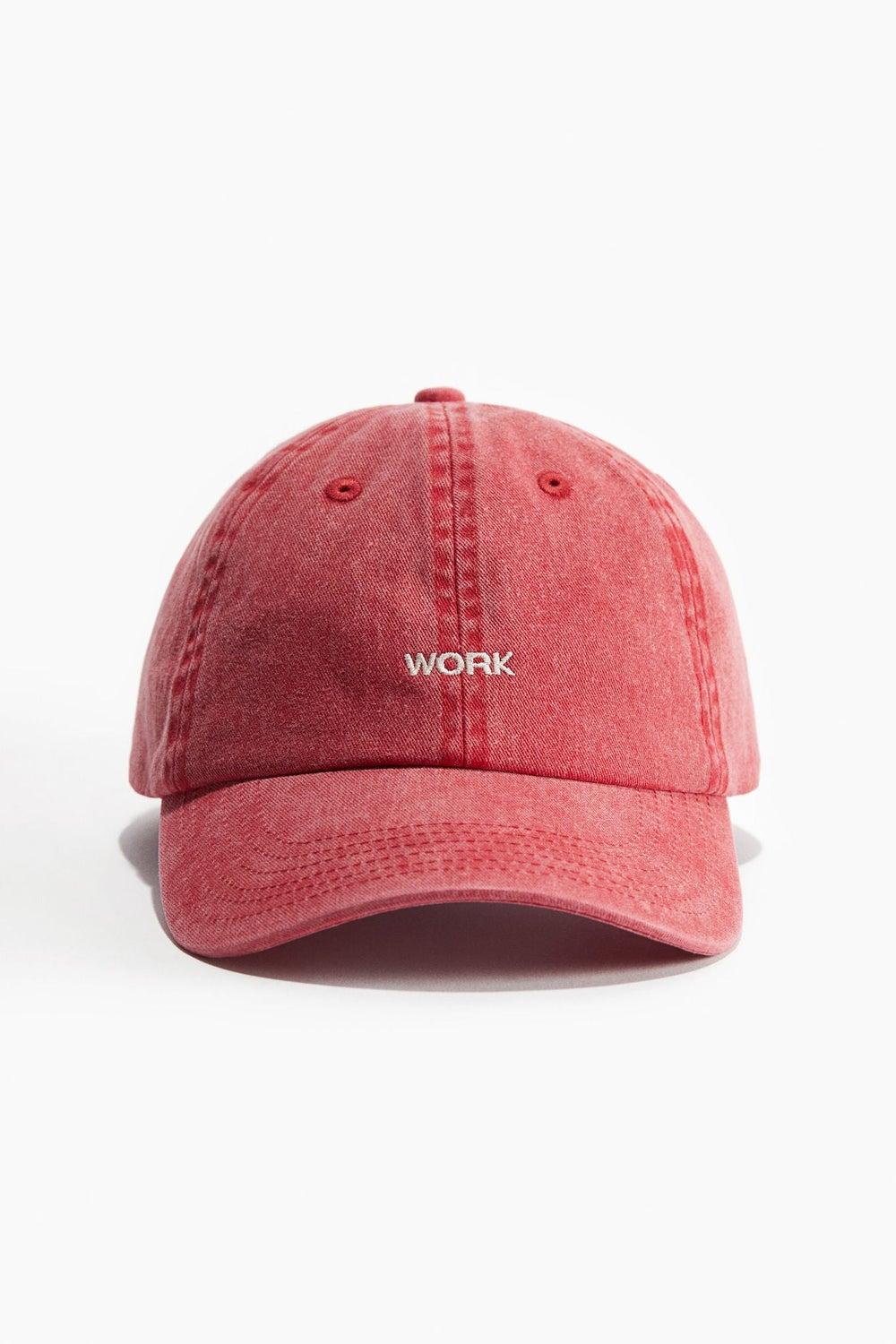 H&M Men's Embroidered Cotton Twill Cap - Image 1