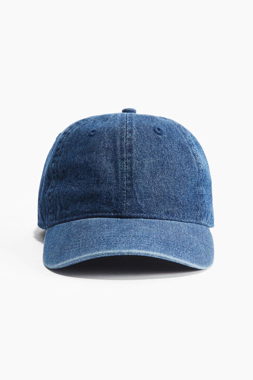 H&M Men's Classic Denim Cap - Timeless Fashion Accessory - Image 1