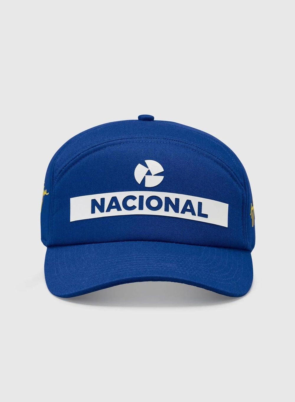 Ayrton Senna Seasonal Cord Cap: Timeless Style Reimagined - Image 1