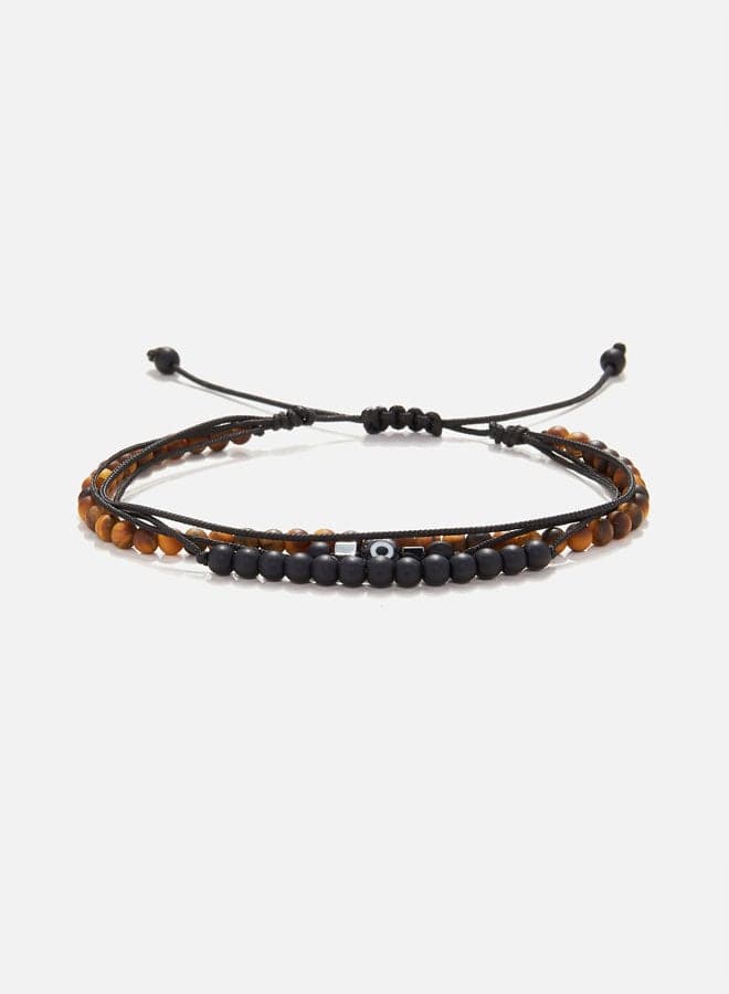 CHRYSOSTOMOS Tiger Eye Artisan Bracelet for Men - Image 1