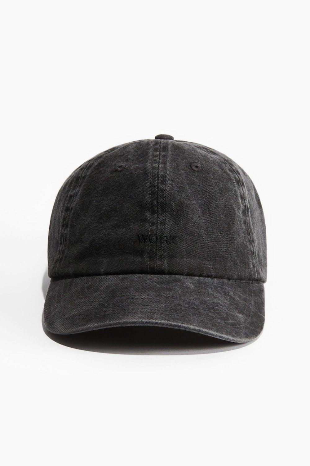 H&M Men's Cotton Cap with Embroidered Detail - Image 1