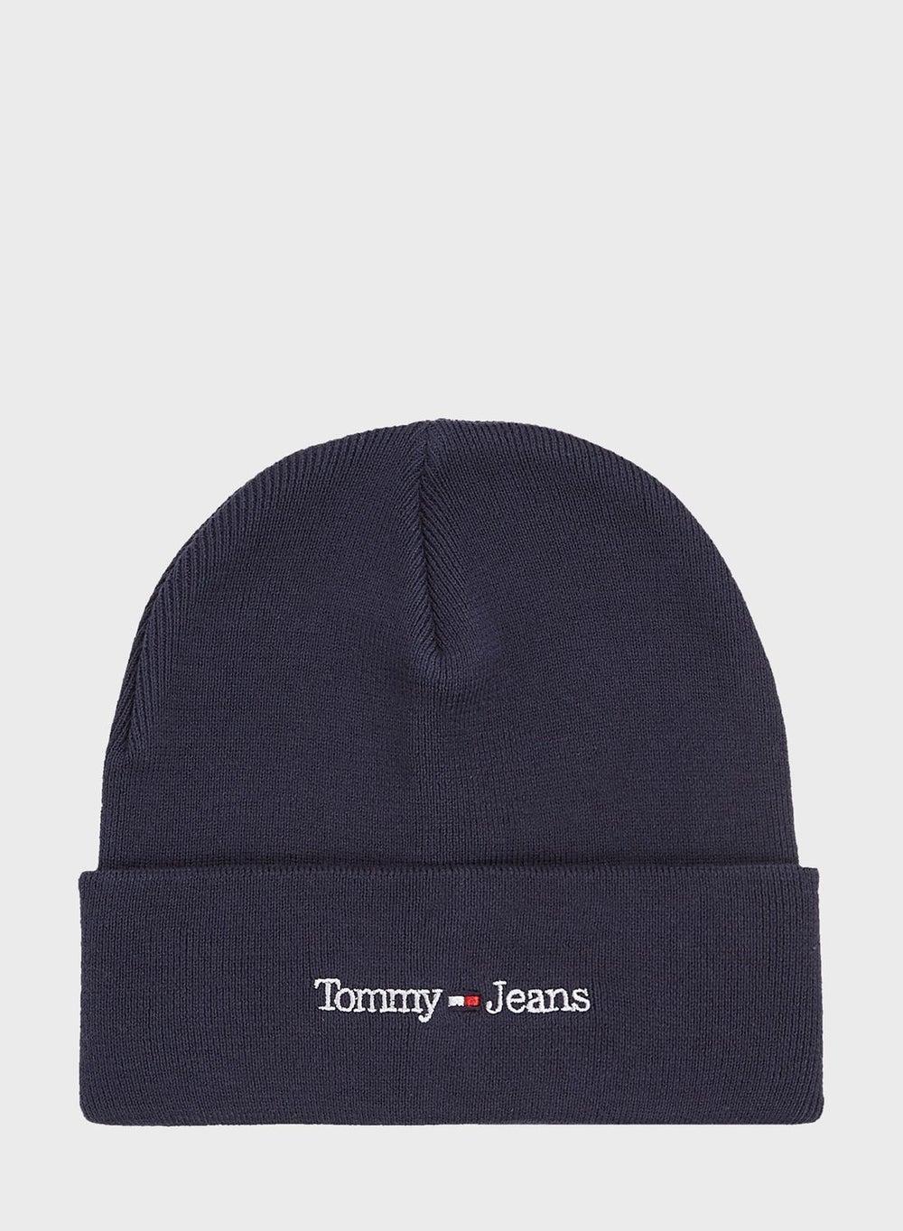 TOMMY HILFIGER Men's Logo Knitted Winter Beanie - Image 1