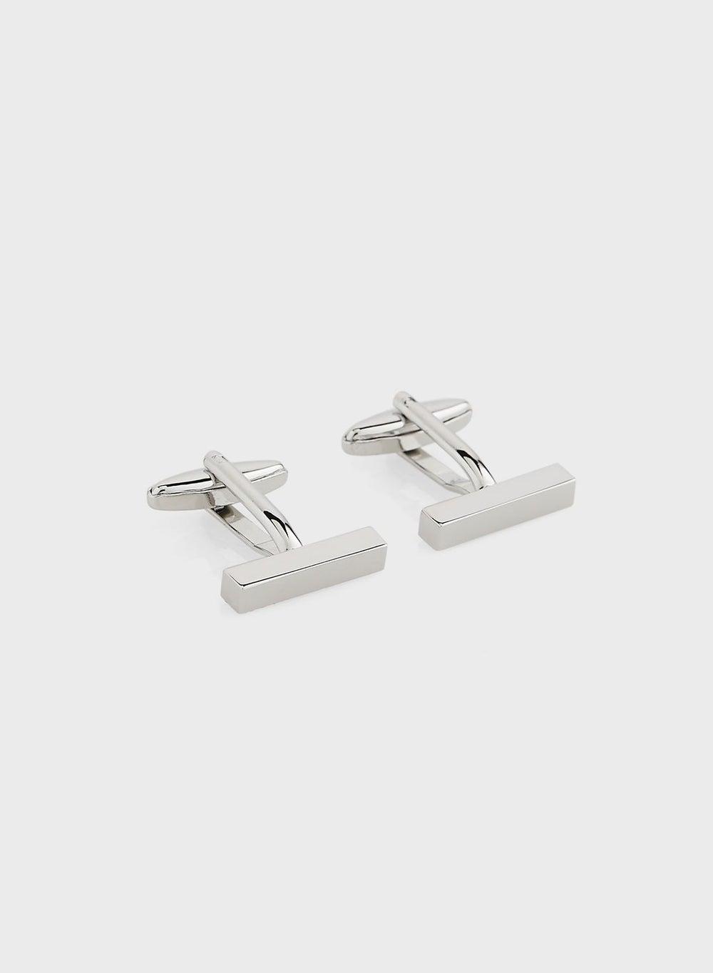 Robert Wood Sleek Bar Cufflinks with Giftbox - Image 1