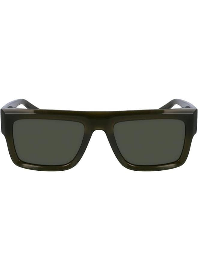 Calvin Klein Jeans Men’s Classic Rectangle Sunglasses - Image 1