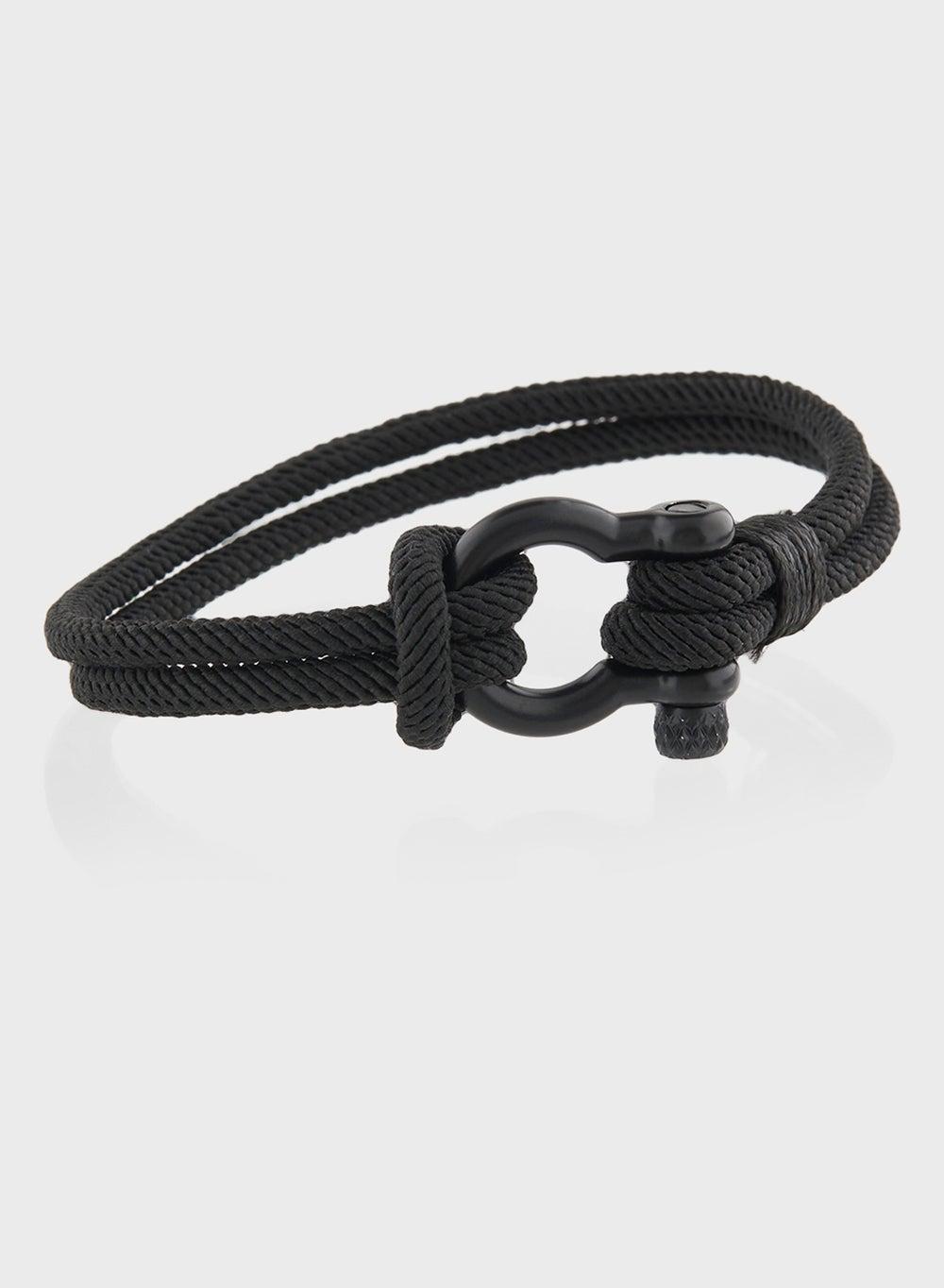 Seventy Five Sleek Nylon Rope Bracelet for Men - Image 1