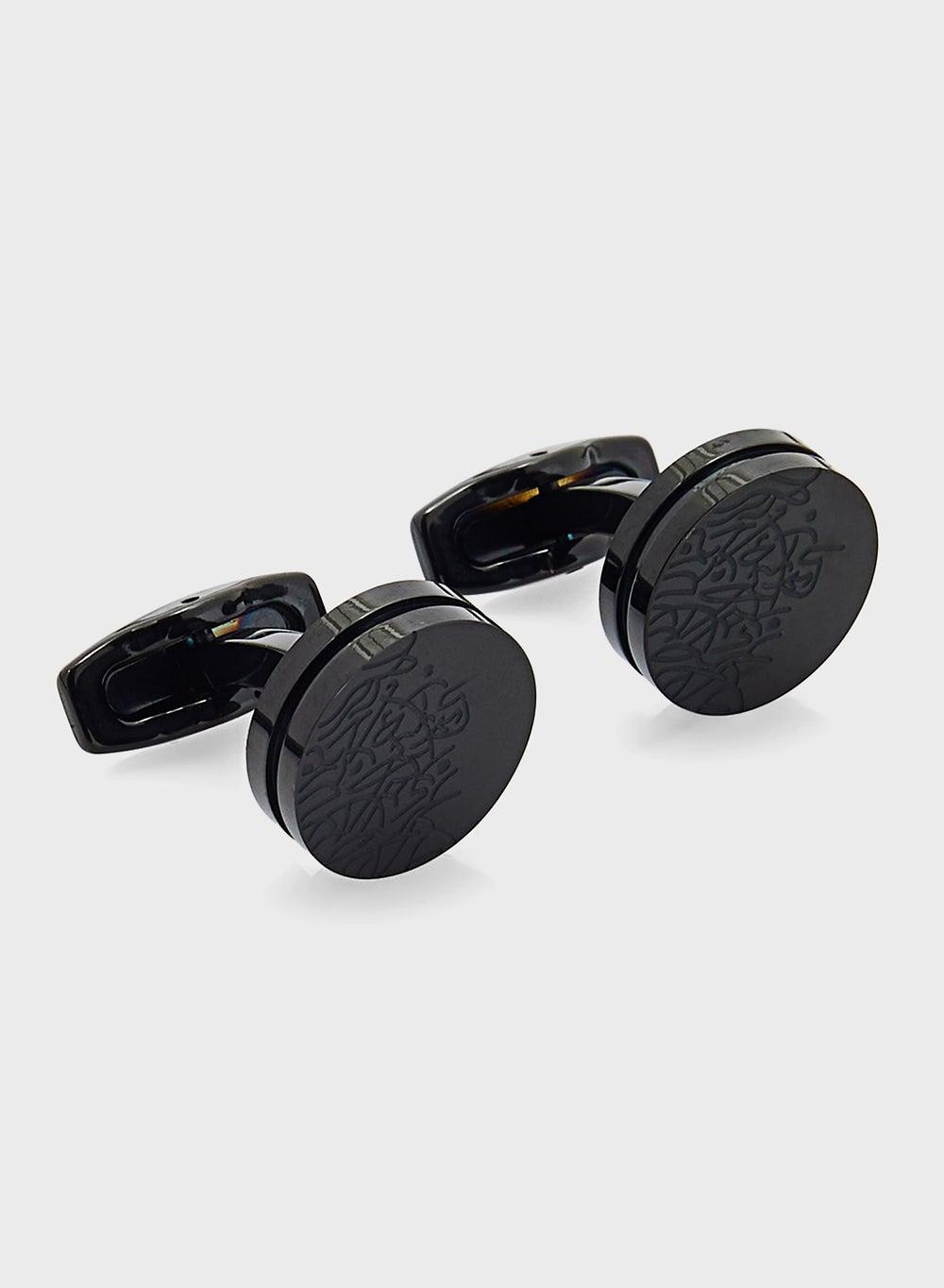 Robert Wood Sartorial Stainless Steel Cufflinks - Image 1