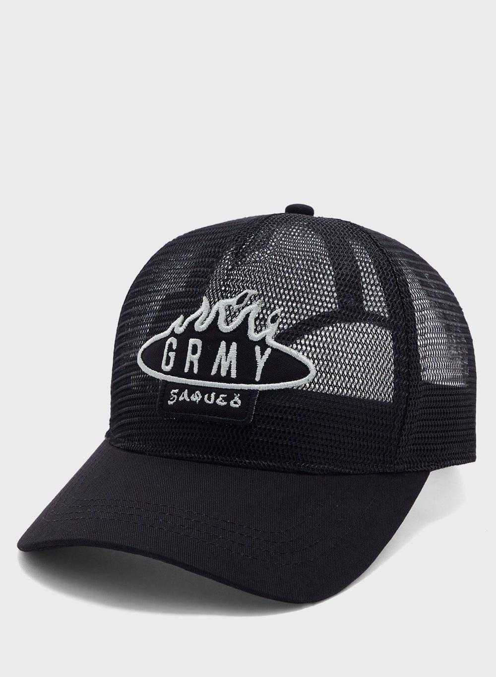 Grimey Burn In Flames Men's Cap - Durable Style - Image 1
