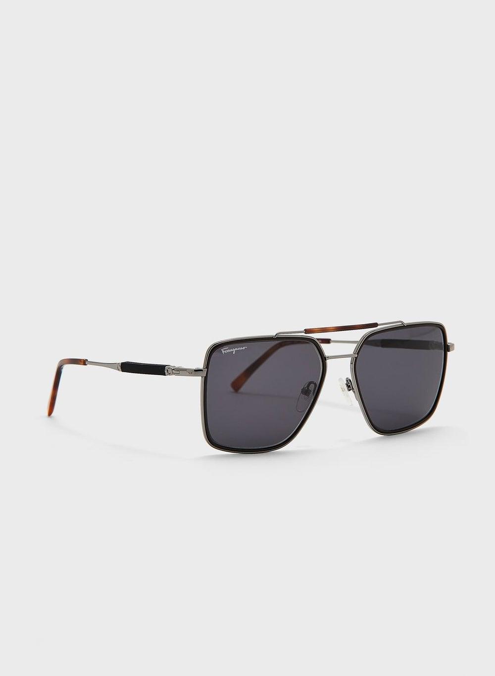 FERRAGAMO Sf298S Elegant Rectangle Sunglasses for Men - Image 1