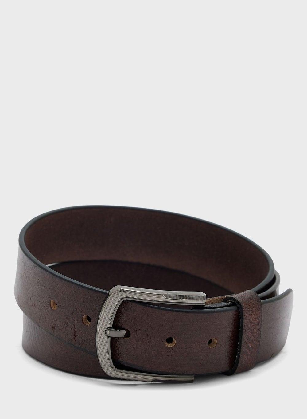 Robert Wood Genuine Leather 40mm Belt - Elegance Defined - Image 1