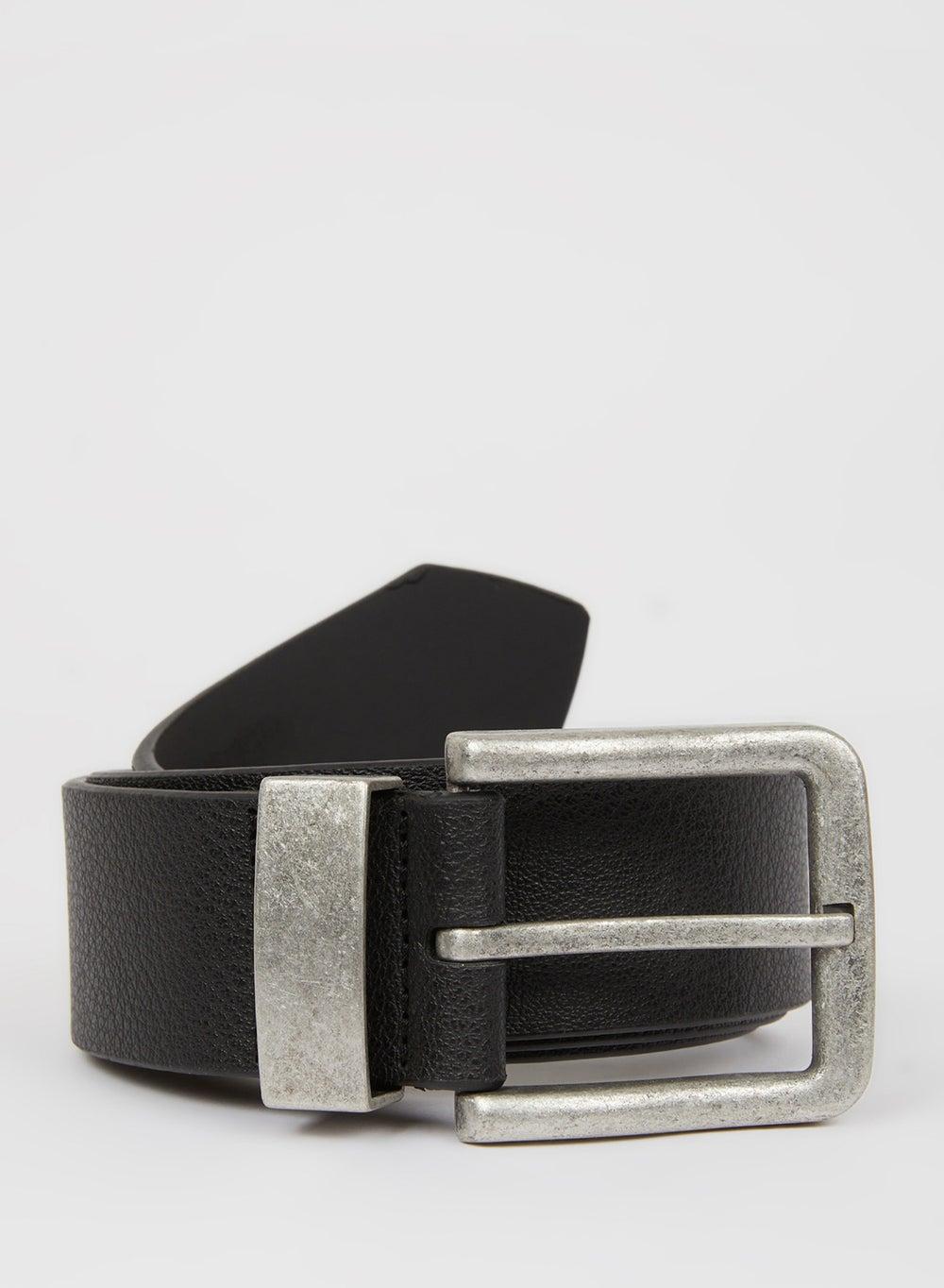 DeFacto Men's Chic Faux Leather Jean Belt - Image 1