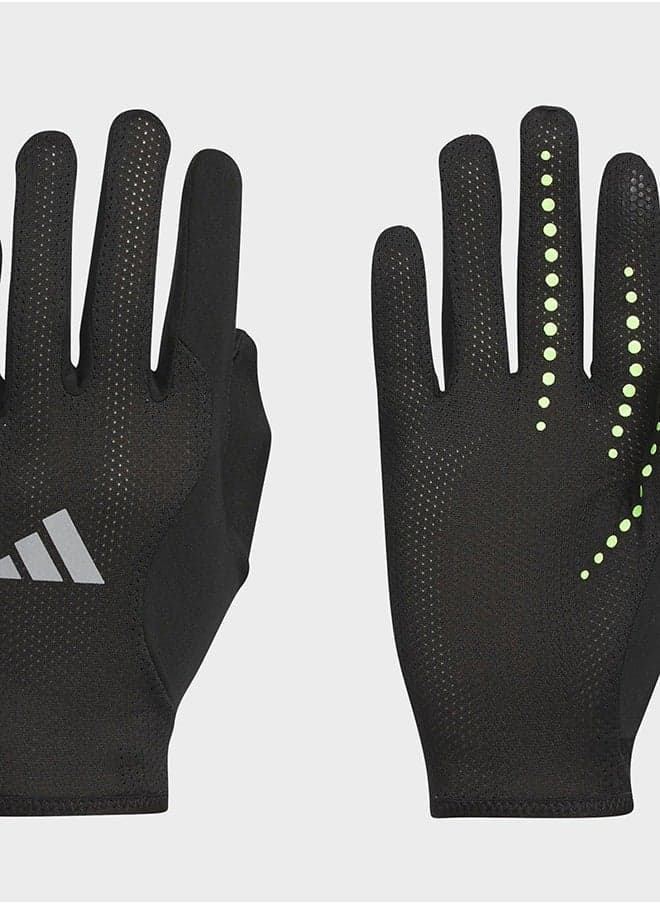 Adidas Eco-Friendly Touchscreen Running Gloves - Image 1