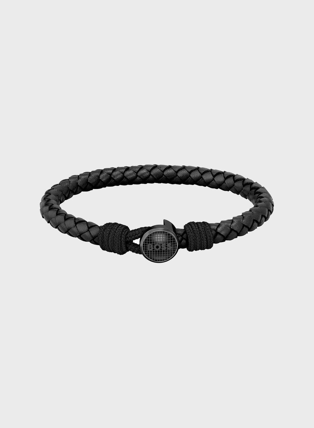 BOSS 1580468M Elegant Layered Leather Bracelet - Image 1