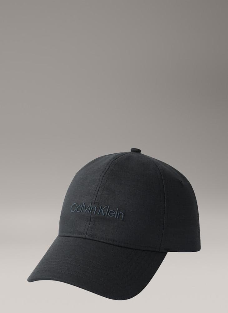 CALVIN KLEIN Curved Peak Logo Cap - Sleek Style for Men - Image 1