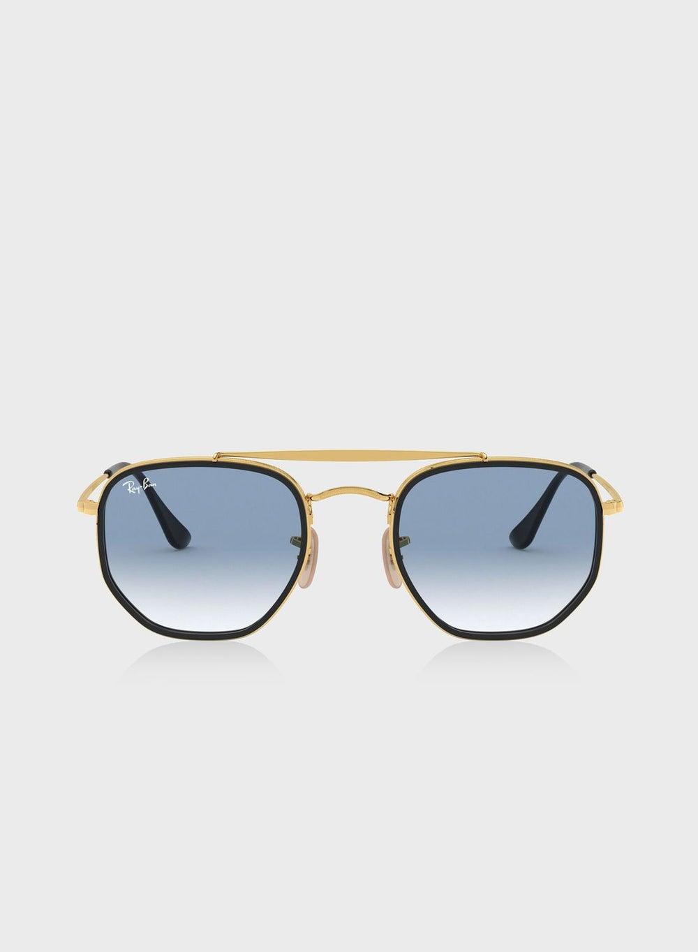 Ray-Ban The Marshal II 0RB3648M: Irregular Hexagonal Sunglasses - Image 1