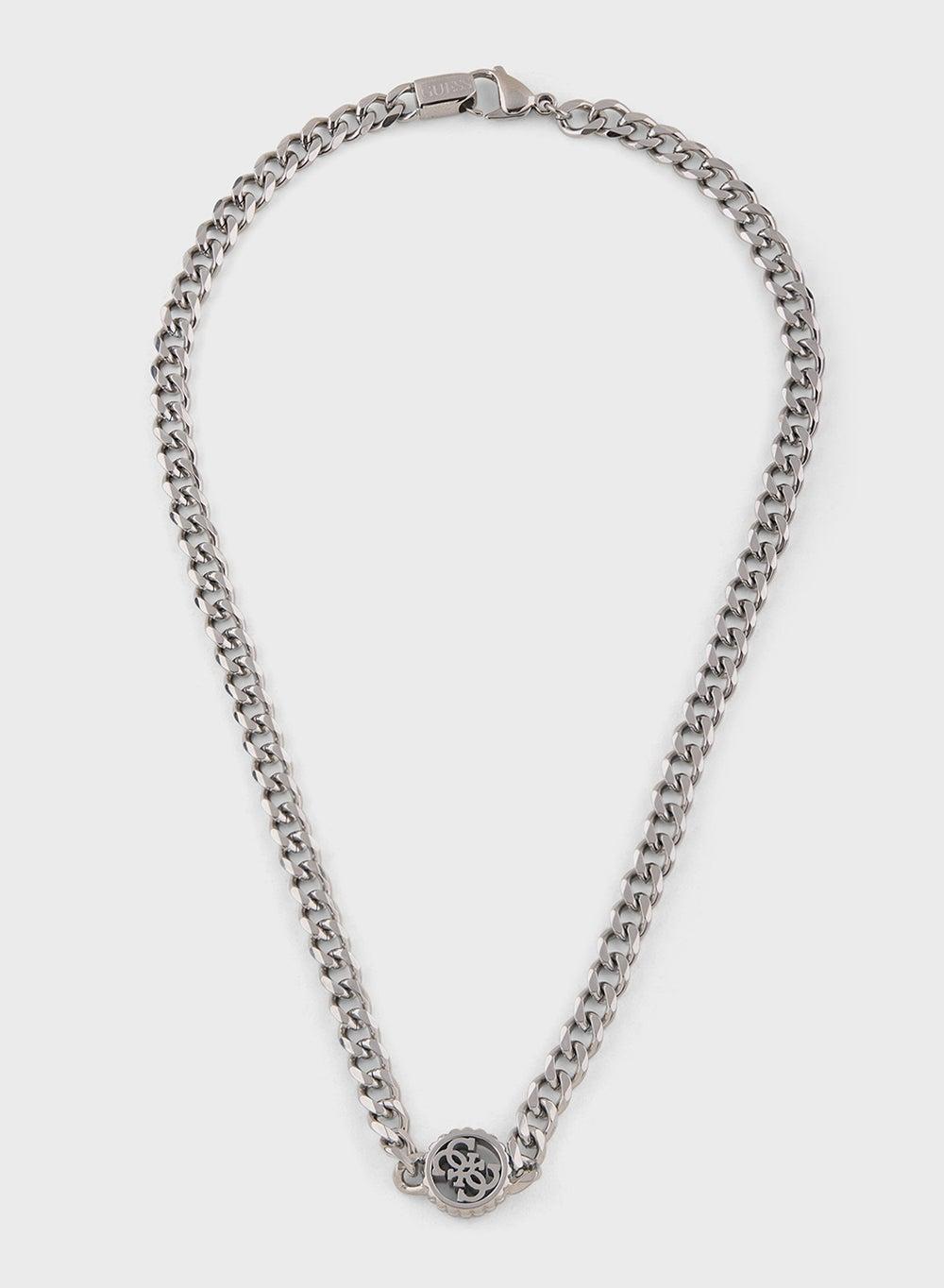 GUESS Jumn02100Jwstt/U Men's Designer Statement Necklace - Image 1