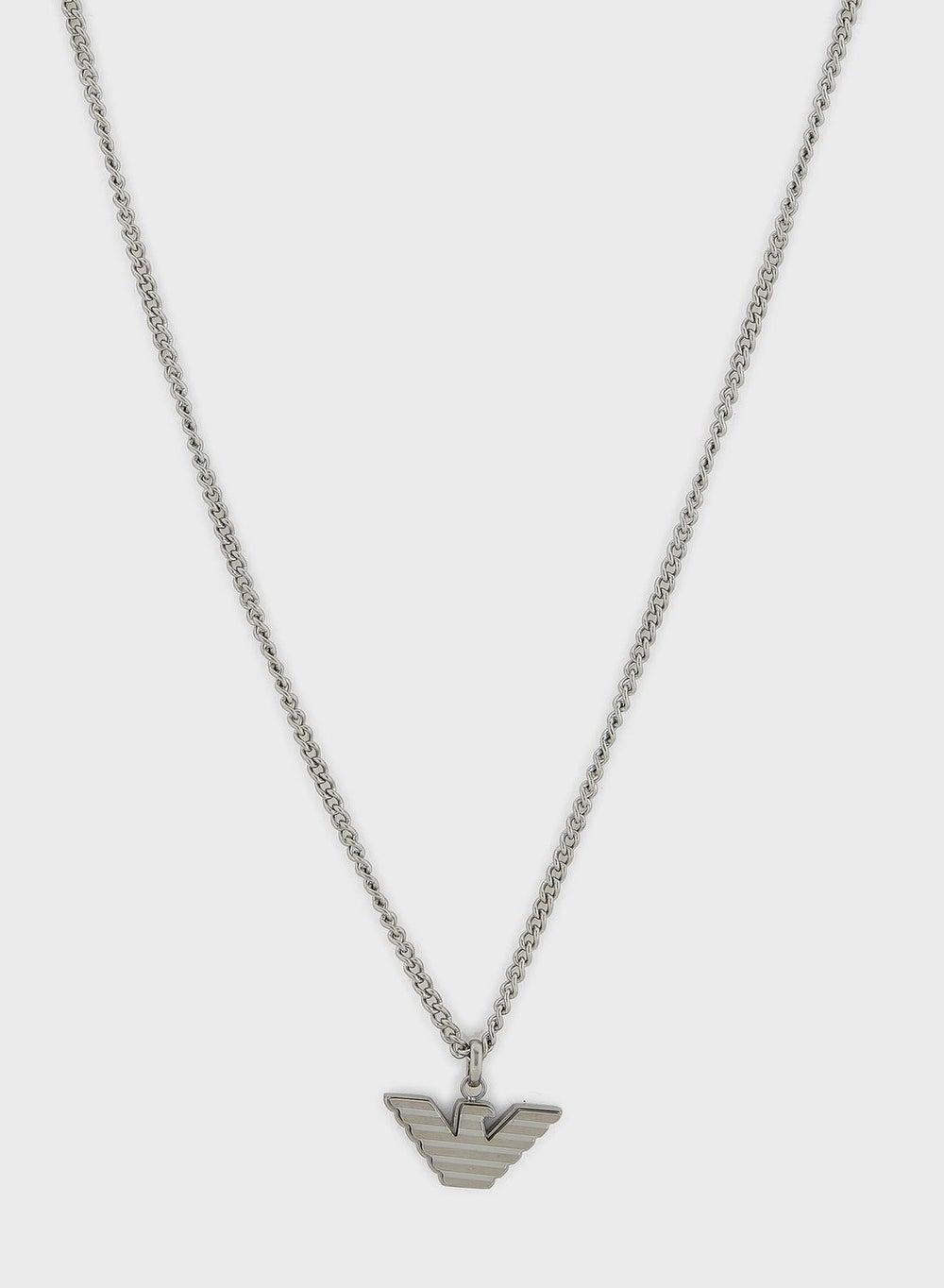 EMPORIO ARMANI Egs2916040 Men's Elegant Stainless Steel Necklace - Image 1