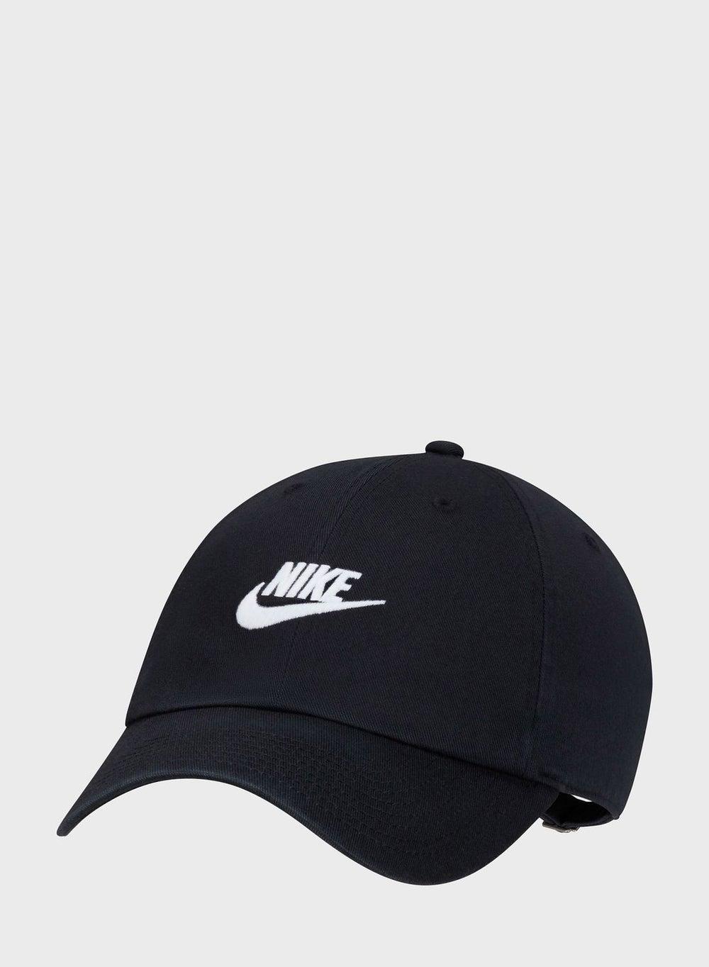 Nike Woosh Club Cap in Sleek Black Color Block - Image 1