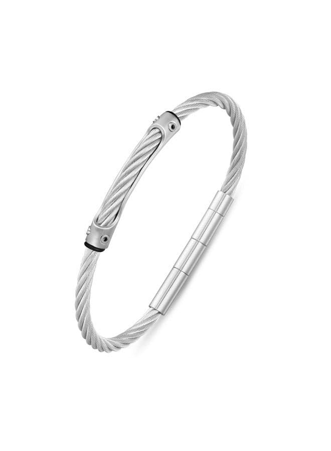 POLICE 19 Bridgecord Stainless Steel Men's Bracelet PEAGB0035203 - Image 1