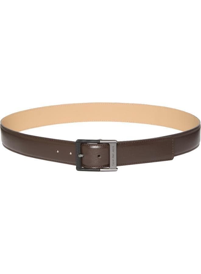 CALVIN KLEIN Refined Men's Belt with Artful Perforations - Image 1