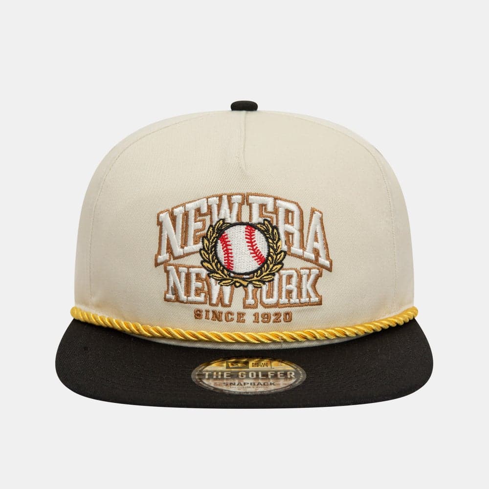 Vintage-Inspired New World Golfer Cap by New Era - Image 1