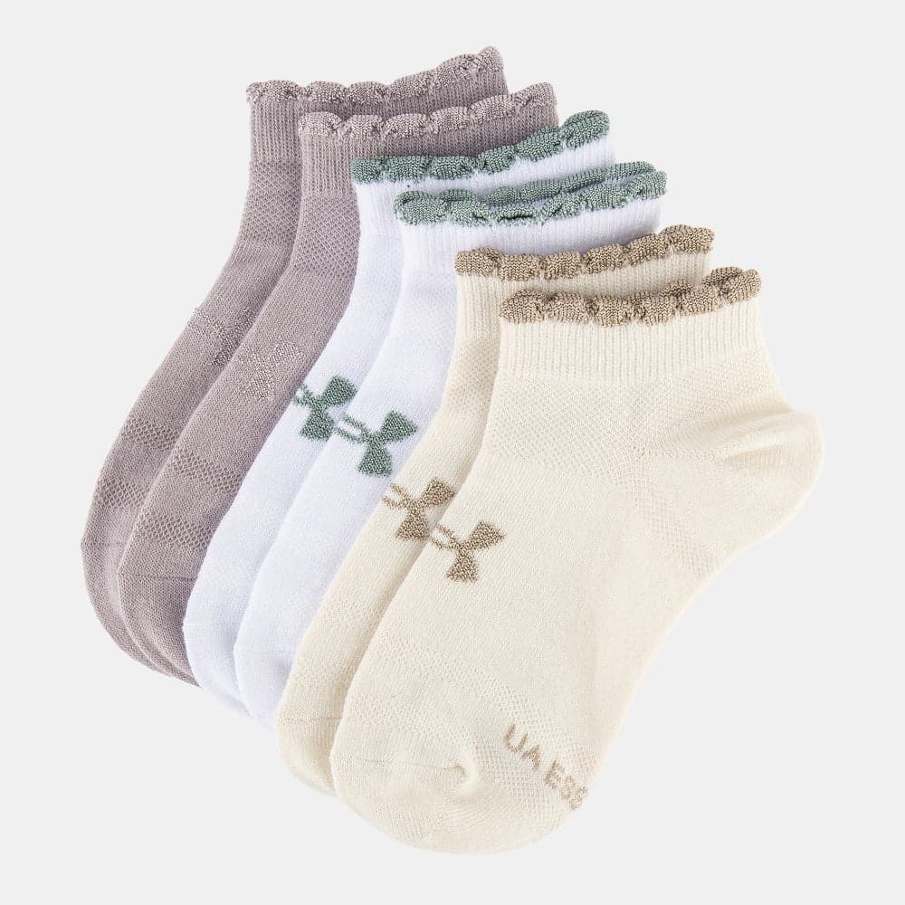 UNDER ARMOUR Essential Ankle Comfort Socks Trio - Image 1