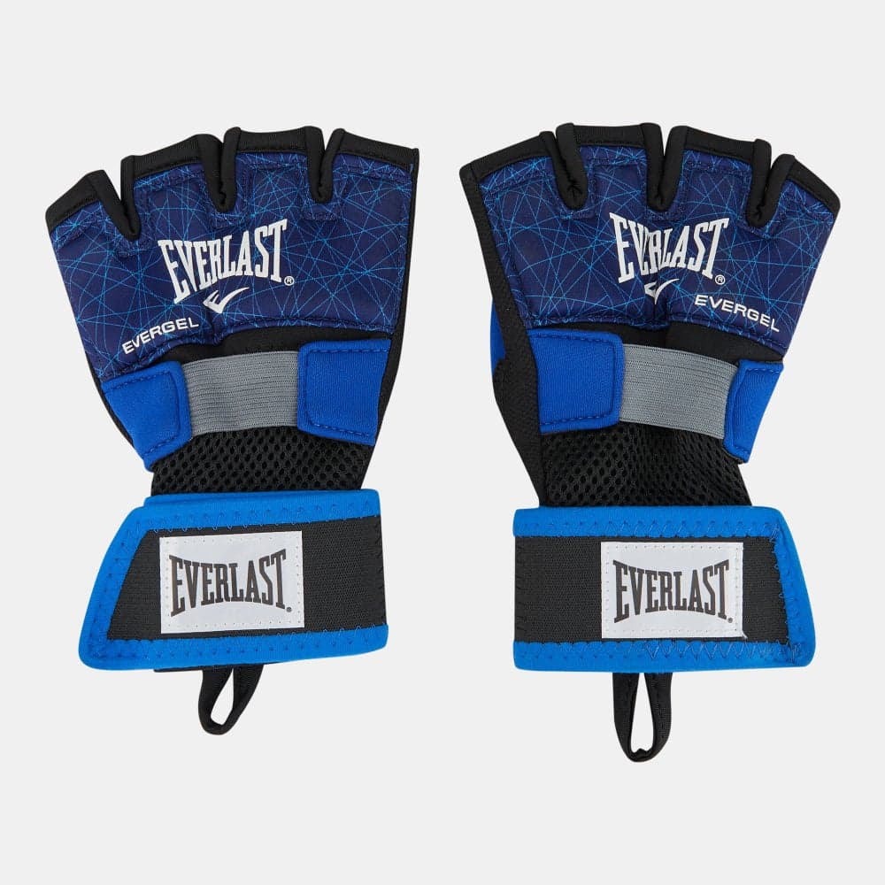 EVERLAST Evergel Leather Hand Wraps Gloves - Stylish Support - Image 1