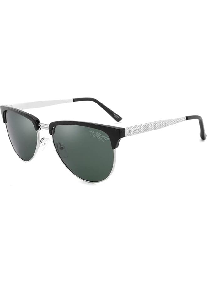 Lee Cooper LC1026C02 Men's G15 Mirror Sunglasses 55mm - Image 1
