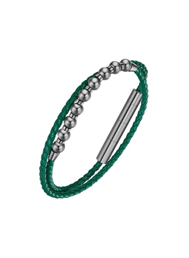 POLICE Kingpins Dual-Tone Men’s Bracelet PEAGB0005447 - Image 1