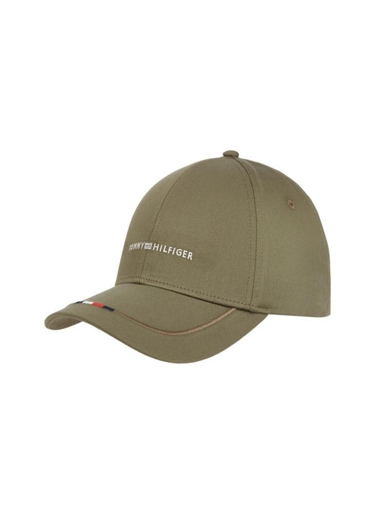 TOMMY HILFIGER Elegant Cotton Cap with Detailed Logo - Image 1