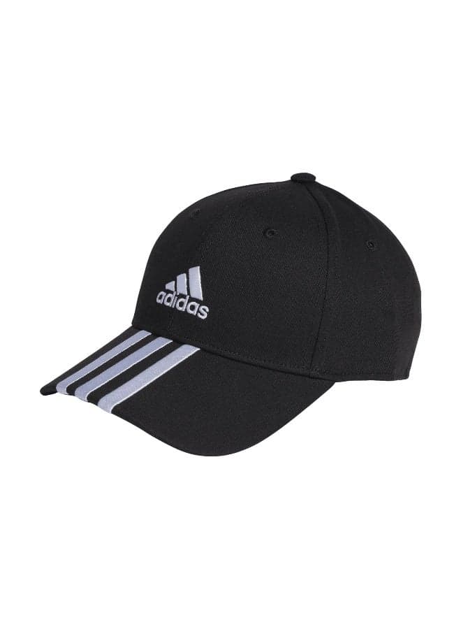 Adidas Unisex 3-Stripes Cotton Twill Cap – Classic Comfort - Image 1