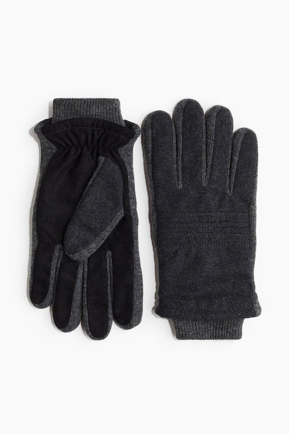 H&M Wool-Blend Men's Gloves: Elegance Meets Warmth - Image 1