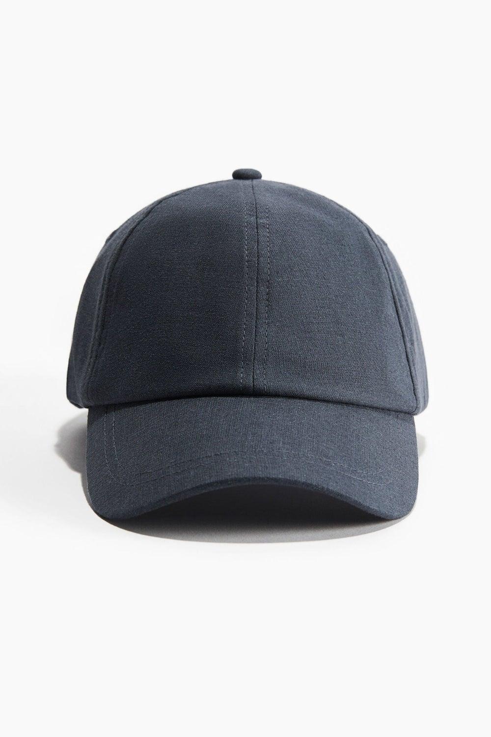 H&M Linen-Cotton Blend Cap: Classic Style & Comfort - Image 1