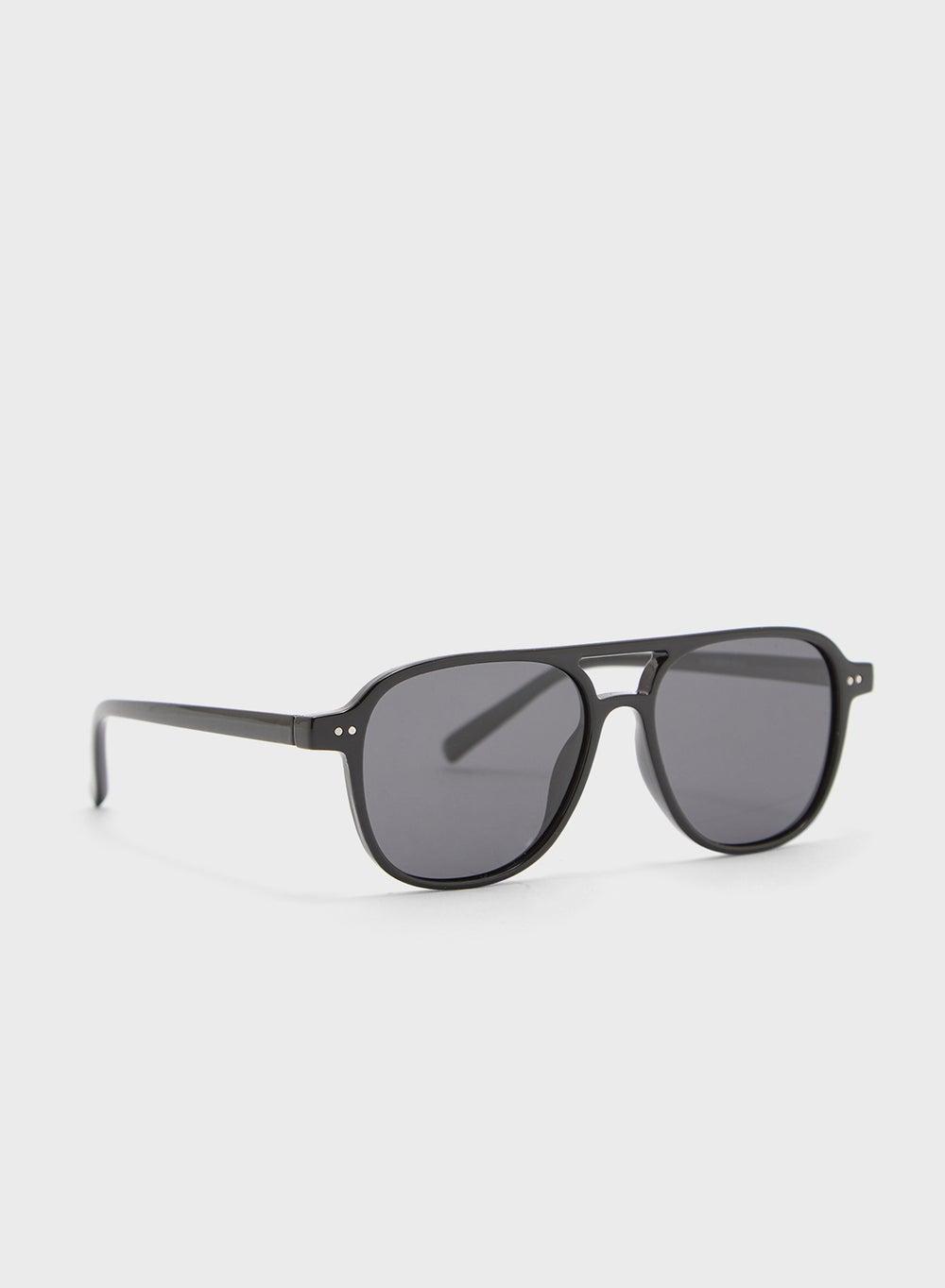 Robert Wood Men's Square Sunglasses with Polarized Lenses - Image 1