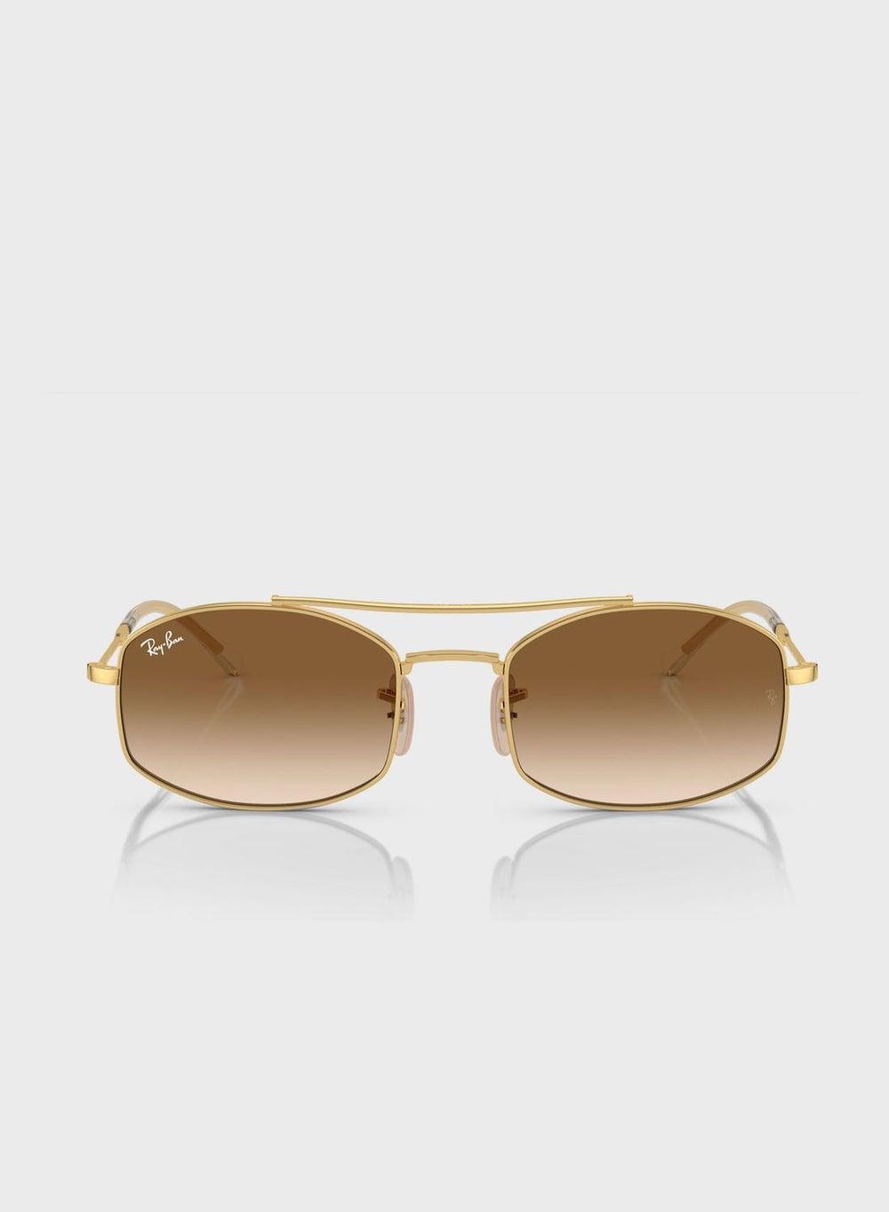 Ray-Ban 0Rb3719 Classic Oval Metal Sunglasses for Men - Image 1