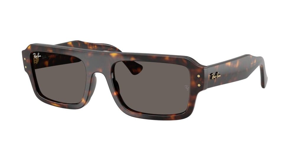 Ray-Ban 0Rb4454 Polished Havana Rectangle Sunglasses - Image 1