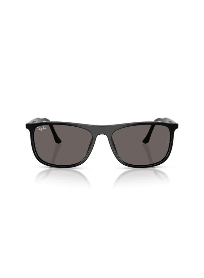 Ray-Ban UV Protected Black Square Sunglasses for Men - Image 1