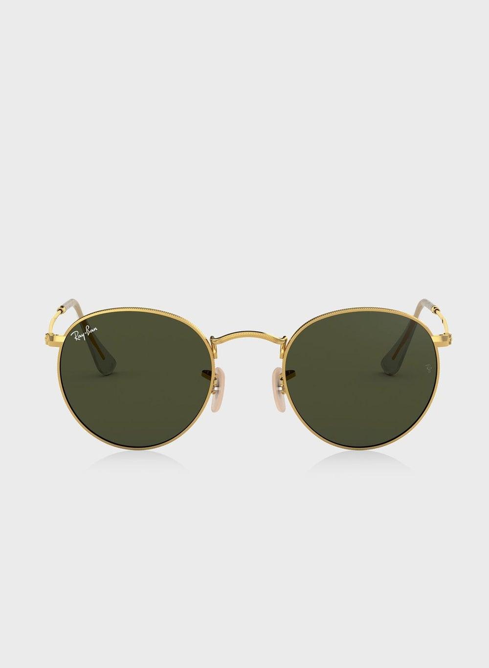 Ray-Ban 0RB3447 Iconic Round Metal Sunglasses - Image 1