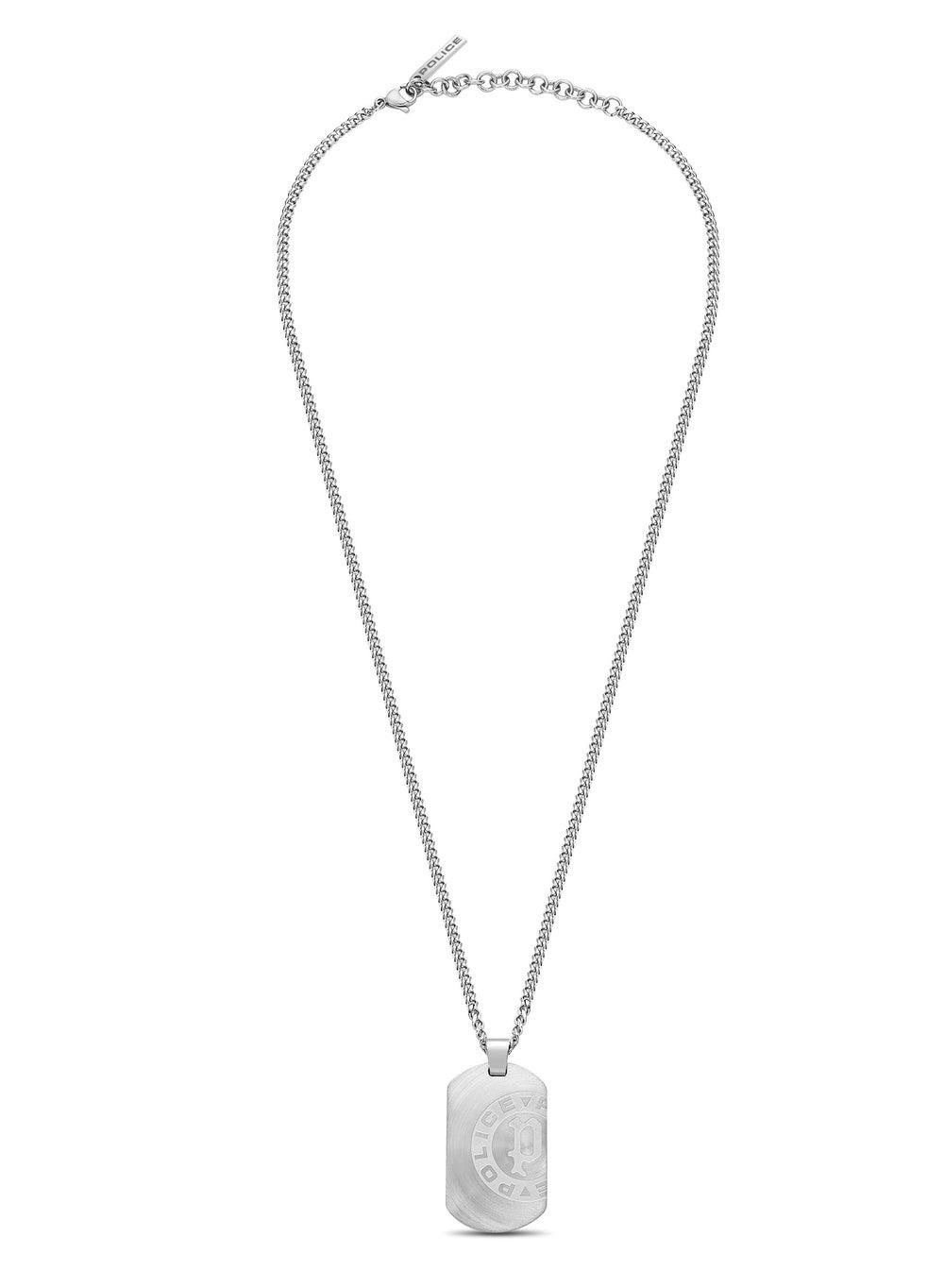 POLICE Pontevedra II Urban Edge Stainless Steel Necklace - Image 1